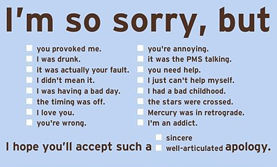 Apology-Sorry