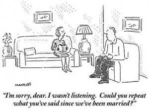 Listening Cartoon