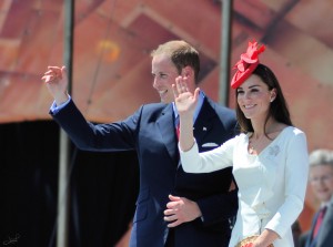 Prince William and Princess Kate during their Royal Tour of Canada in 2011